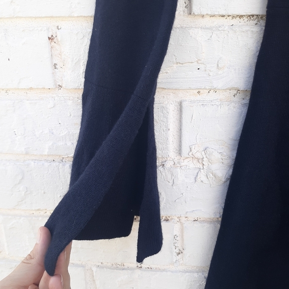 Ann Taylor Dress Bell Sleeve Fit and Flare Wool - Picture 3 of 6